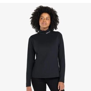Ski-Doo Women's Black Long Sleeve Turtleneck Buttery Soft Small